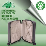 Aerolite Ryanair Priority Max - Valigia rigida leggera da 40L, 55x40x20cm, con 4 ruote e serratura TSA